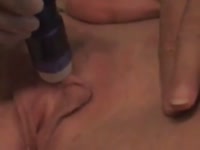 Filming my sister cumming on sex toy